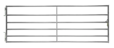 Galvanized Bull Gates